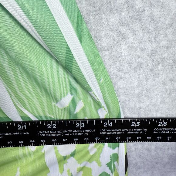 In Gear Dress Womens Sz M Smocked Sundress Vibrant Graphic Print Beachy Coverup - Picture 10 of 12